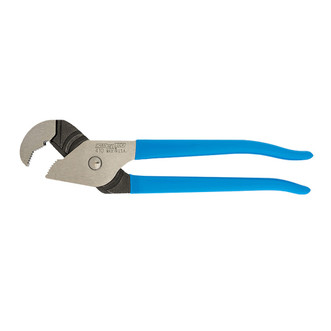 Channellock Nutbuster 9-1/2" Tongue & Groove Pliers with Safe-T-Stop™ expanded reinforcing rib/jaw design