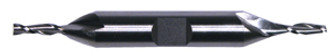 Production Tool Supply Regular End 2 Flute Double End Mills, 3/8"