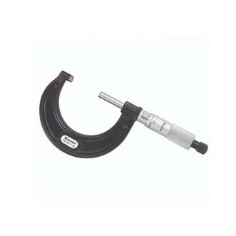 Starrett 436.1 Series Micrometer English w/Ratchet Stop & Lock Nut, Range 1-2"
