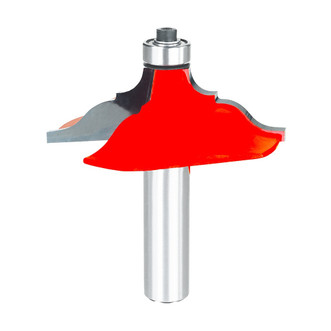 side profile of 2-1/2" table edge and handrail router bit