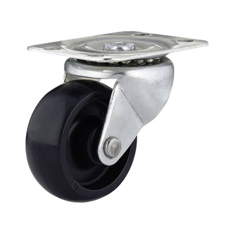 Richelieu Polypropylene Plate Caster, Swivel without Brake, 2"