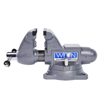 Wilton Tradesman 1765 Vise, 6-1/2" Jaw Width, 6" Jaw Opening, 4" Throat Depth