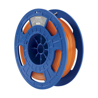 Dremel PLA Filament, 1.75mm, 1.65 lb. Spool, Orange