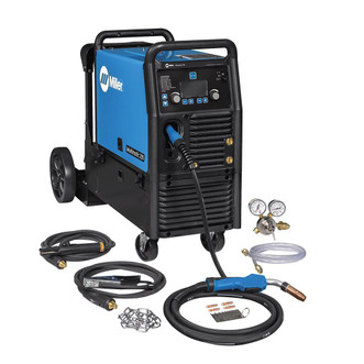 Miller Multimatic 235 Multiprocess Welder with EZ-Latch Running Gear, 240V