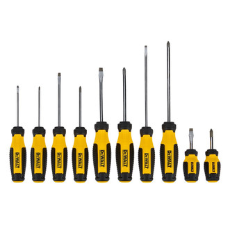 DeWalt Magnetic Comb. Screwdriver Set, 10-Piece