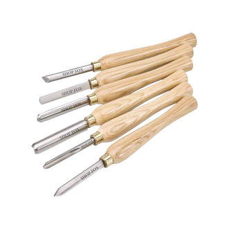 Shop Fox 6-Piece Lathe Chisel Set