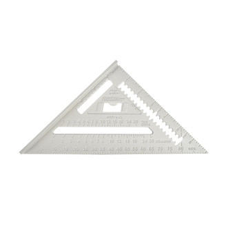Johnson Level Johnny Square Aluminum Rafter Square, 7"