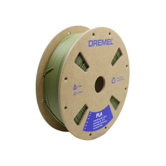 Dremel PLA Filament, Matte Finish, 1.75mm, 1.65 lb. Spool, Olive
