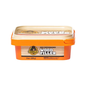 Gorilla Glue High Performance Wood Filler, Natural, 8 oz.