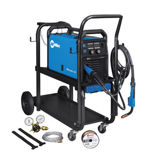 Millermatic 142 MIG Welder with Running Gear, 115V