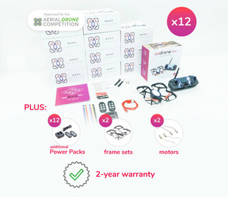 Robolink CoDrone EDU Drone, 12-Pack