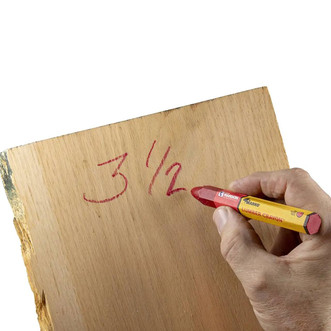 CH Hanson El Marko Lumber Crayon, Red, 
