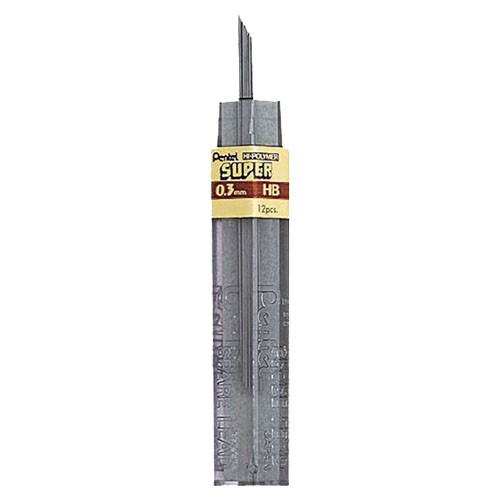 4H hardness 0.3 mm refill lead for Pentel mechanical pencils