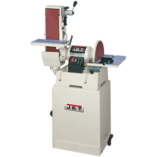 JET 6" x 48" Belt / 12" Disc Sander Closed Stand JSG-6CS