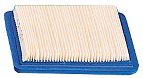 blue rectangular Briggs & Stratton Air Filter Cartridge for horizontal, quantum and vertical engines