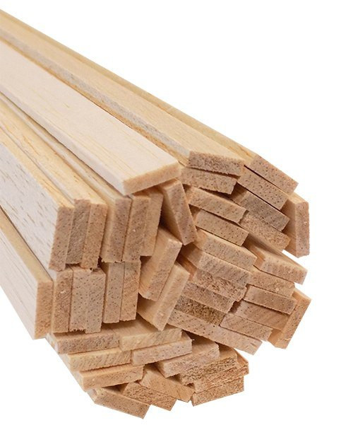 Balsa Wood Strips, 1/8