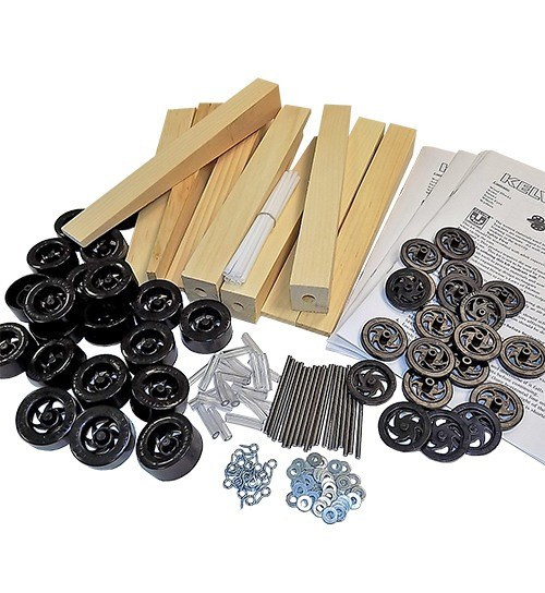 Kelvin Kel-Air Pre-drilled Dragster Blank Bulk Pack 10"