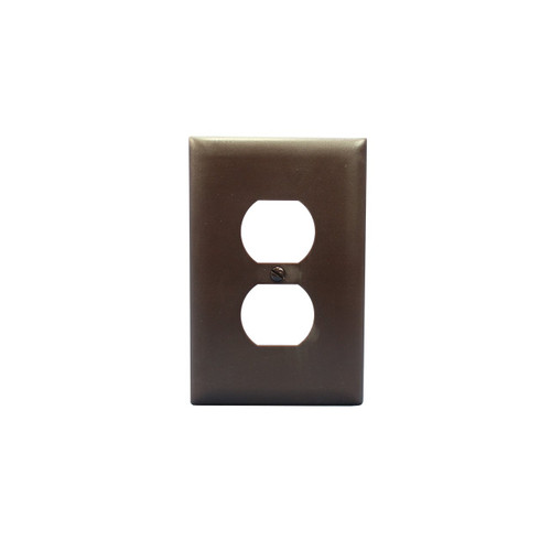 Pass & Seymour Duplex Plate, Brown