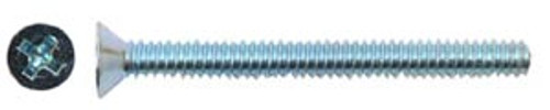 Hillman Phillips Flat Head Machine Screws, 1/4-20, 3/4"