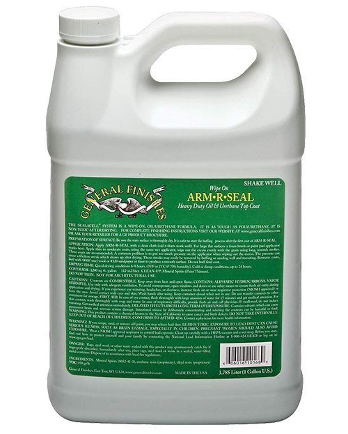 General Finishes Arm-R-Seal Oil & Urethane Topcoat, Gloss, Gal.