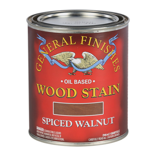 General Finishes Wood Stains, Spiced Walnut, Qt.