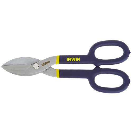 Irwin Flat Blade Tinner Snips, 12-3/4"