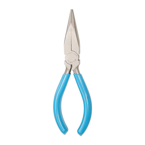 fine polished, high carbon drop-forged steel Channellock 6" Long Nose Pliers with treated cutter