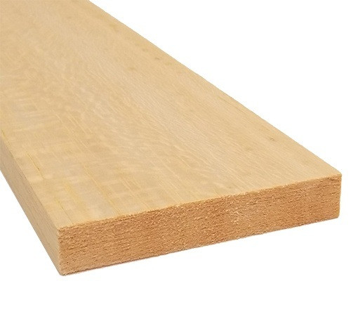  1/2" x 3" x 12" piece of light-colored balsa wood block for crafts and architectural projects