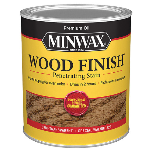 Minwax Wood Finish Wood Stain, Special Walnut, Qt.