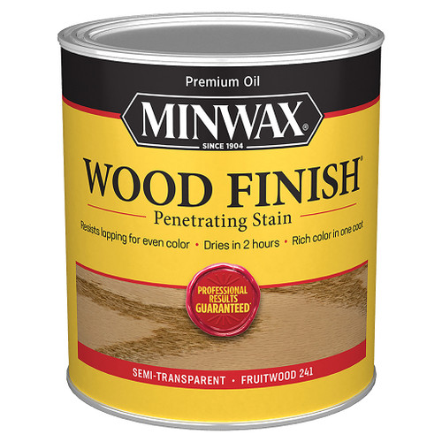 Minwax Wood Finish Wood Stain, Fruitwood, Qt.