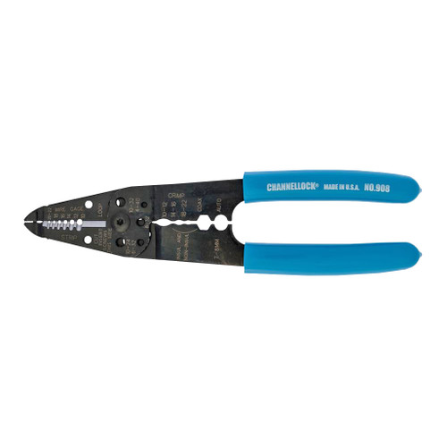 Channellock Multi-purpose Wiring Tool has precision ground and heat-treated Scissor-type blades