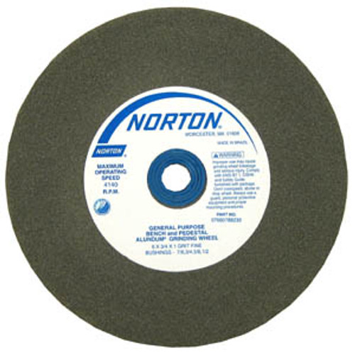 Norton Abrasive Wheels 6" x 3/4", Medium