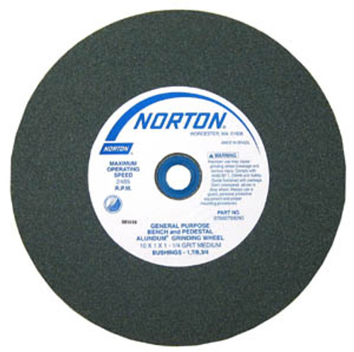 Norton Abrasive Wheels 10" x 1", Medium