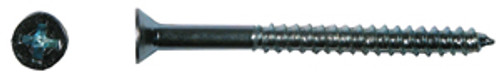 Hillman Phillips Flat Head Wood Screws Zinc-plated Steel, 4, 1/2"