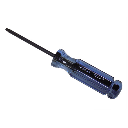 Master Mech. Torx Screwdriver, T20 x 3 | Midwest Technology