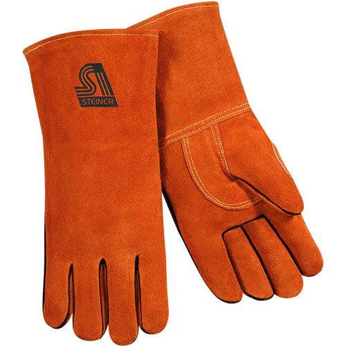 Steiner Premium Side Split Cowhide Stick Welding Gloves