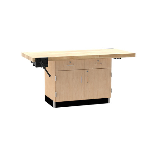 Diversified Spaces 2-Station Work with Two 7" Vises