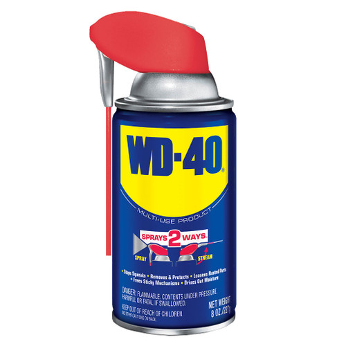 WD-40 Spray Lubricant Smart Straw Spray, 8 oz.