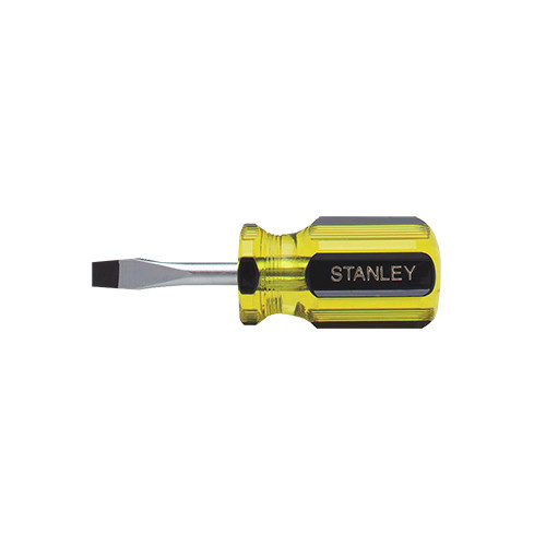 Stanley 100 Plus Standard Screwdriver, 1/4" x 1-1/2"