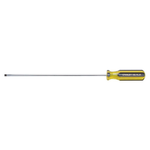 Stanley 100 Plus Cabinet Tip Screwdriver 3/16" x 10"