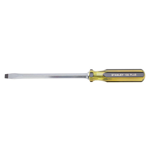 Stanley 100 Plus Square Blade, Standard Tip Screwdriver 5/16" x 6"