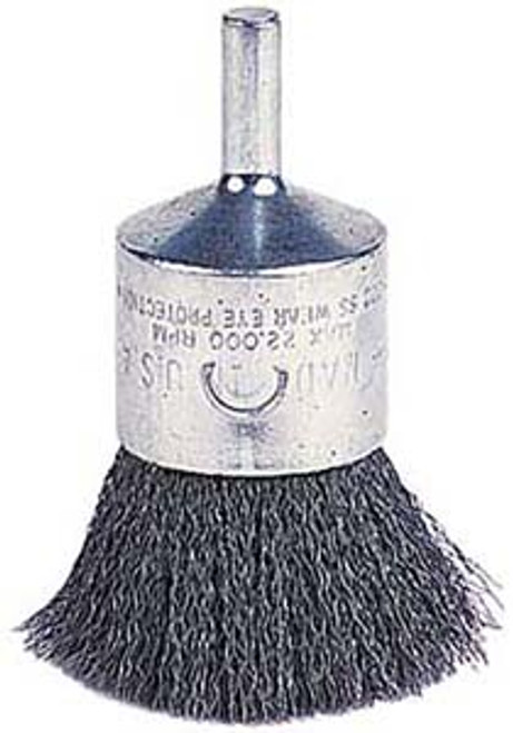 Weiler Wire End Brush, .020-Coarse