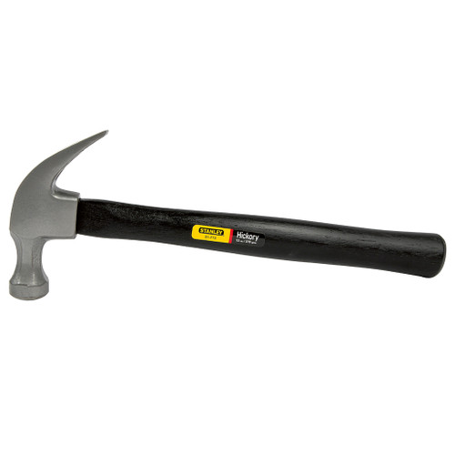 Stanley Wood Handled Hammer, 13 oz., Curve Claw