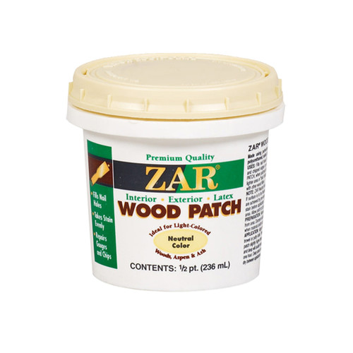 Zar Interior/Exterior Wood Patch, 8 oz.