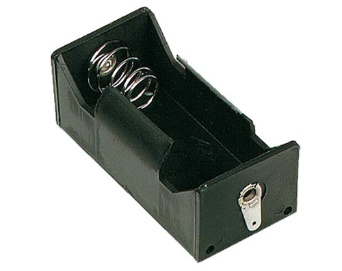 Velleman Battery Holder, C holder w/solder tags