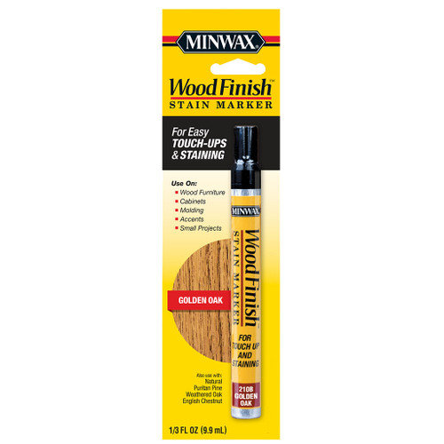 Minwax Wood Finish Stain Marker, Golden Oak