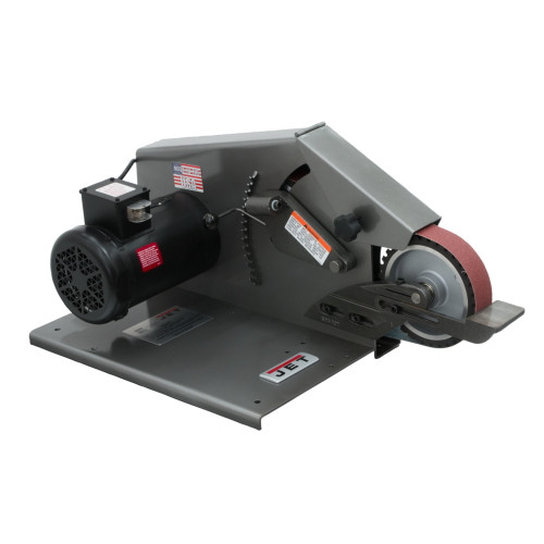 JET J-4103, 2 x 72 Square Wheel Belt Grinder 115V 1Ph