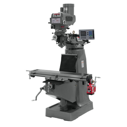 JET  JTM-4VS Mill with ACU-RITE 200S DRO with X-Axis Powerfeed