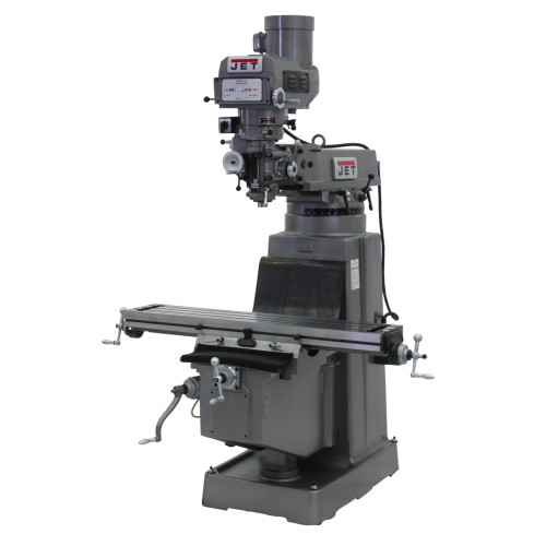 JET  JTM-1050 Mill with 3-Axis ACU-RITE 200S DRO (Quill) and X-Axis Powerfeed
