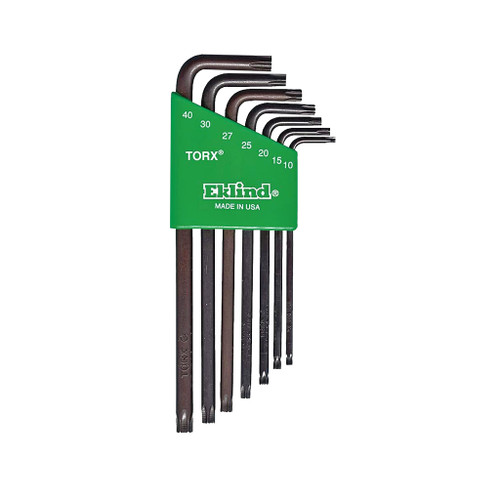 Eklind Torx Key Set L-Key Molded Holder 7-Piece Long